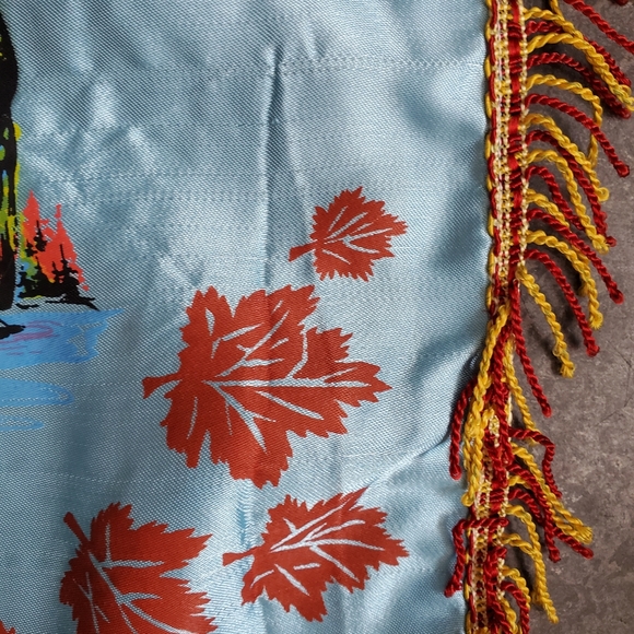 Vintage Souvenir Cushion/Pillow Cover Canadiana Unique - Picture 3 of 7